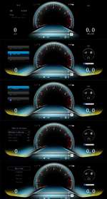 Электронная панель приборов Mercedes-Benz C-класс W205 2014-2018 - Radiola 1301С с LCD / ЖК 12.3" экраном QLED