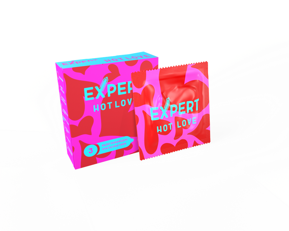 Презервативы Expert Hot Love 3 шт 9328ex