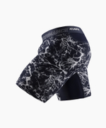 Мужские трусы шорты удлиненные Atlantic, 1 шт. в уп., бамбук, темно-синие, MH-1206