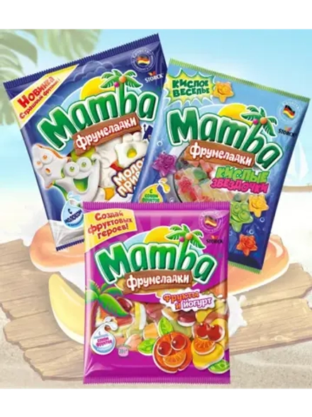 Жевательный мармелад Фрумеладки ассорти 3 шт