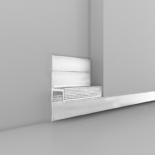 Алюминиевый профиль для светодиодных лент ПО-143 (с экраном) 2700 мм