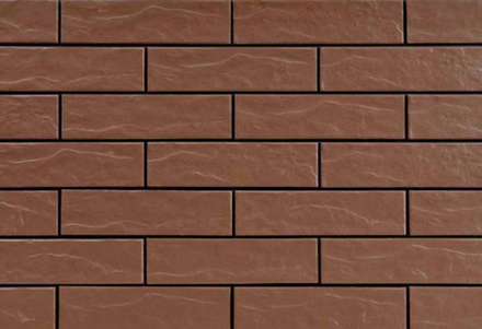 Cerrad Brazowa (Braz/Brown), rustiko, 245x65x6.5 - Клинкерная плитка для фасада и внутренней отделки