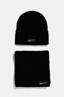 Набор (шапка+шарф) мужской KARL LAGERFELD JEANS