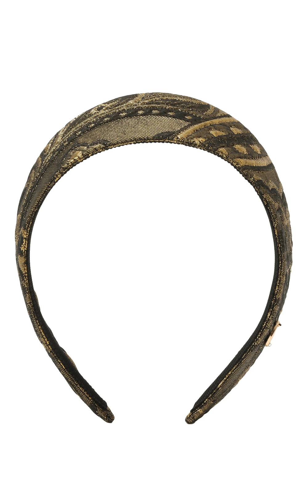 Кокошник из бронзового жаккарда