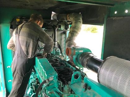 Заключительная стадия ремонта генератора