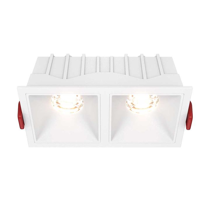 Встраиваемый светильник Maytoni Alfa LED DL043-02-10W3K-SQ-W