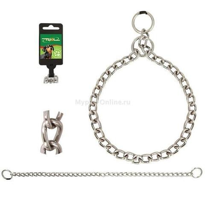 Ошейник-удавка однорядный, 4*700мм, Triol