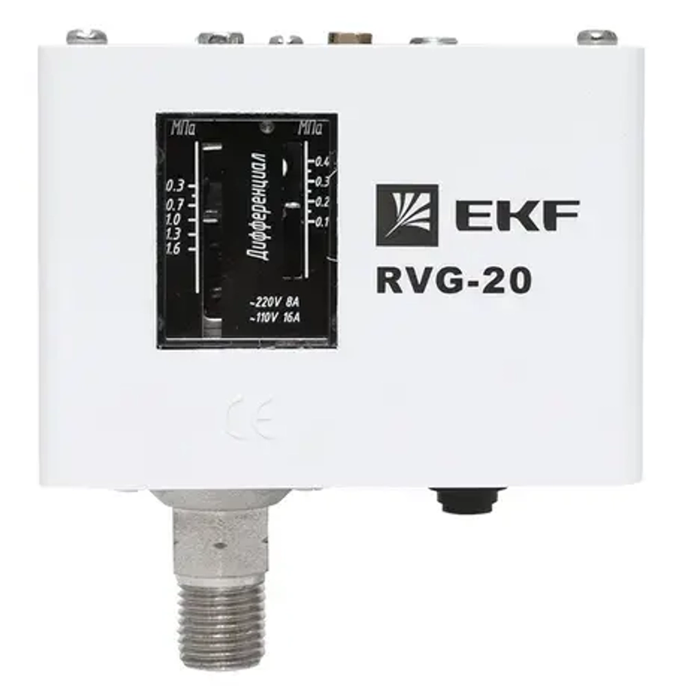 Реле избыточного давления RVG-20, EKF