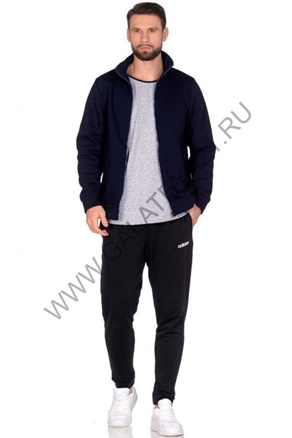 С-1554-1 Толстовка без капюшона / с начёсом