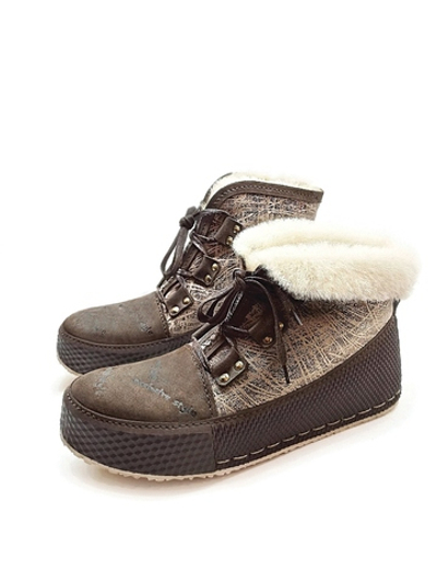 Сапожки "BABU" меланж