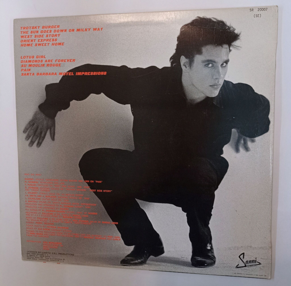Винтажная виниловая пластинка LP Gazebo Univision (Spain 1986 Promo)