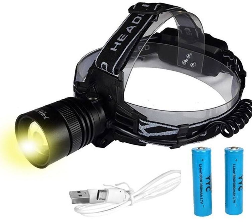Фонарь налобный LED YYC-8052-P50