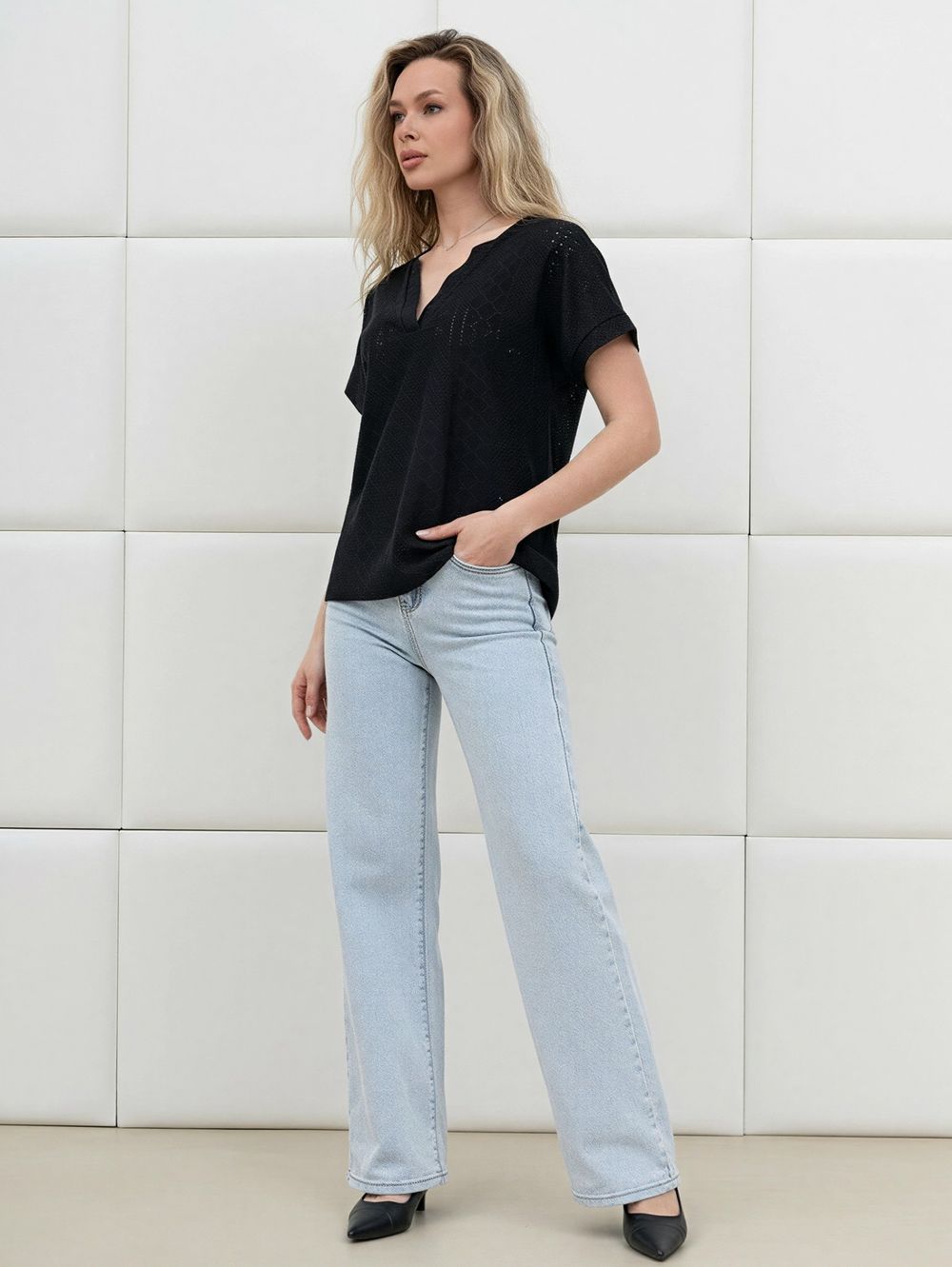 Блузка Дис Виотекс ЧЁРНЫЙ