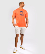 Футболка Venum Classic Orange/Navy Blue