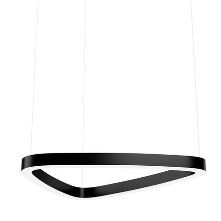 Профильный светодиодный линейный светильник подвесной треугольной формы 118Вт