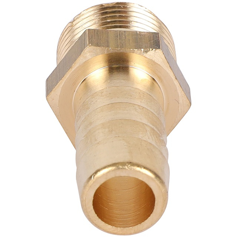 Штуцер с наружной резьбой STOUT SFT 0035 - 3/8" x 12 мм (латунь без покрытия)