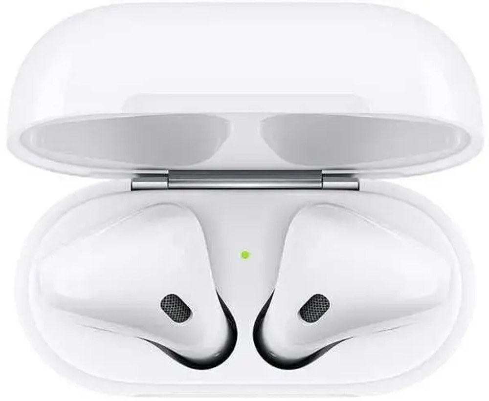 Беспроводная гарнитура Apple AirPods 2 (без беспроводной зарядки чехла) (MV7N2RU/A)