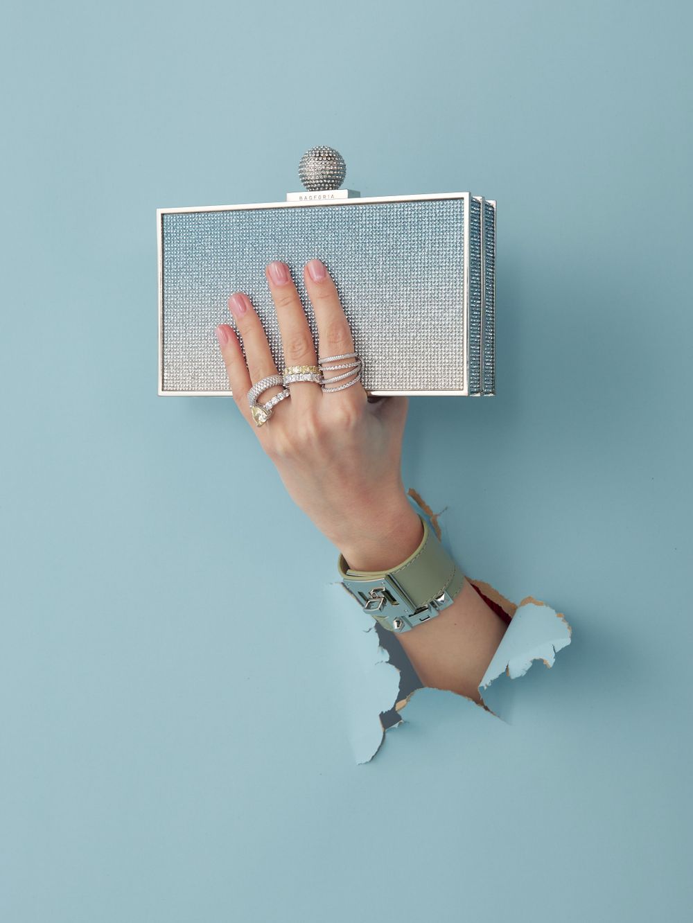 КЛАТЧ ЕГО СИЯЧЕСТВО BLUE|CRISTALL