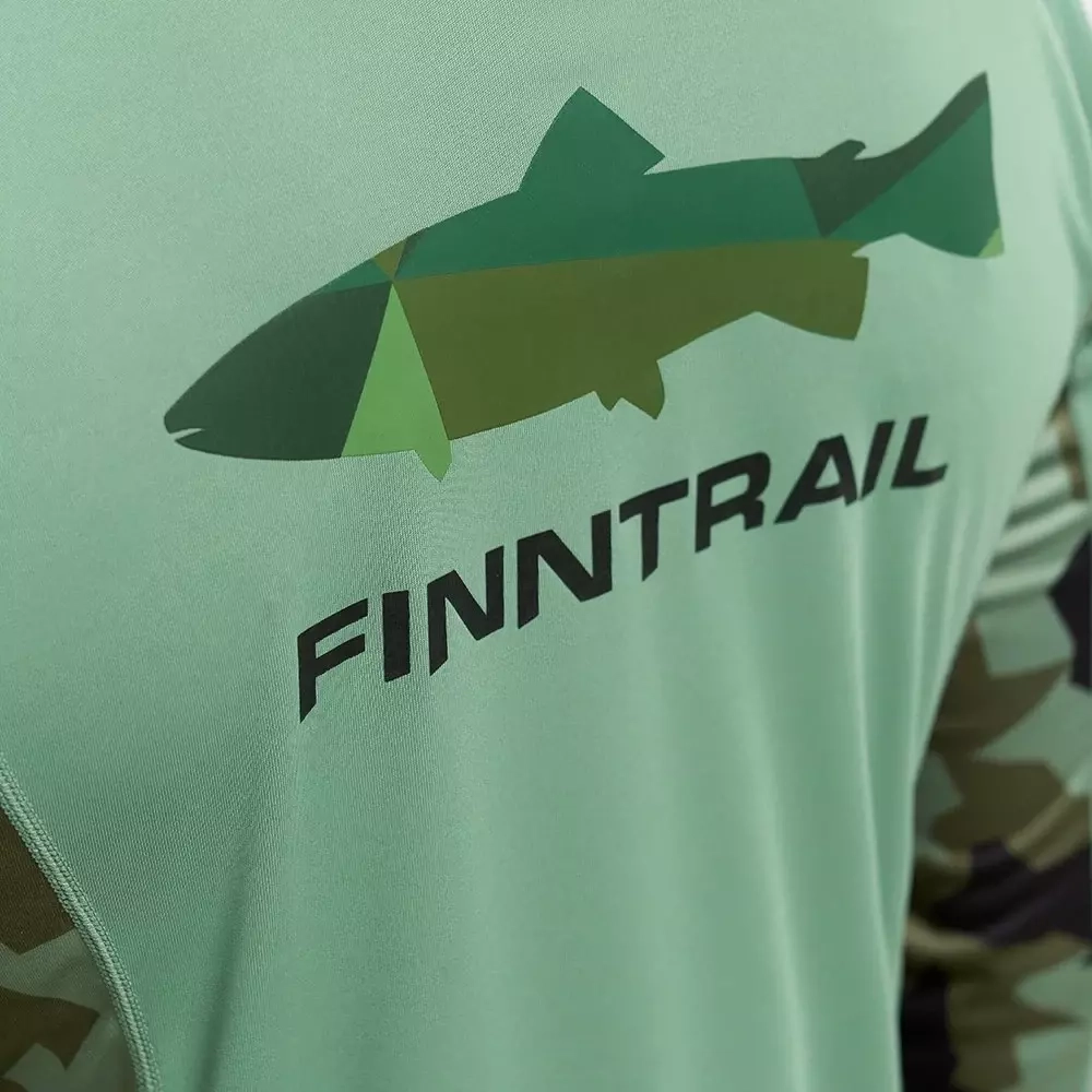 ЛОНГСЛИВ FINNTRAIL WAVE FISH CAMOARMY