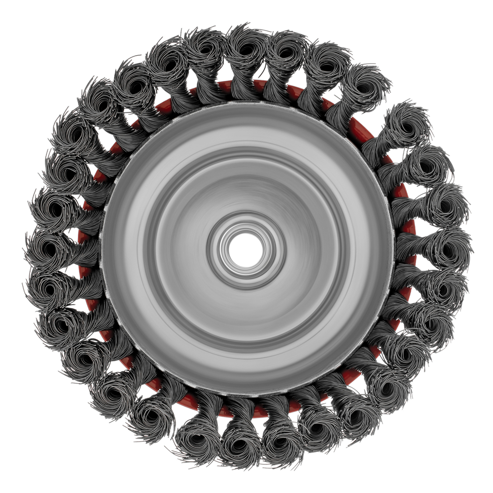 Щетка для УШМ, 150 мм, М14, "чашка", крученая проволока 0.35 мм Matrix