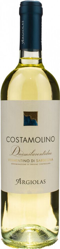 Вино Costamolino Vermentino di Sardegna DOC, 0,75 л.