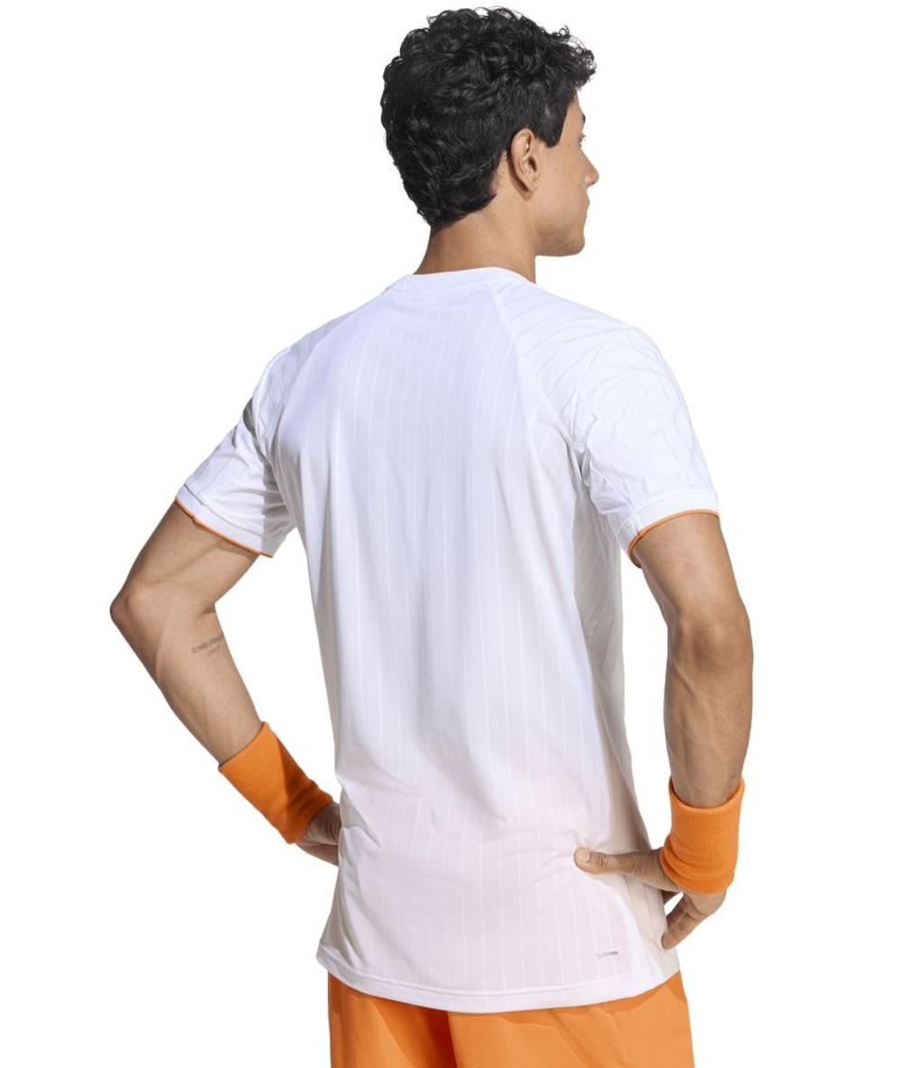 Теннисная футболка Adidas Climacool+ Freelift Pro - white