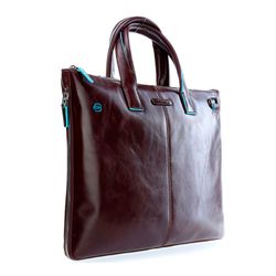 Сумка Piquadro Blue Square коричневая кожа (CA4021B2/MO) 1