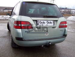 Фаркоп оцинкованный Galia F087A для FIAT Stilo универсал 2001-2007(паспорт и сертификат в комплекте)(без электрики)