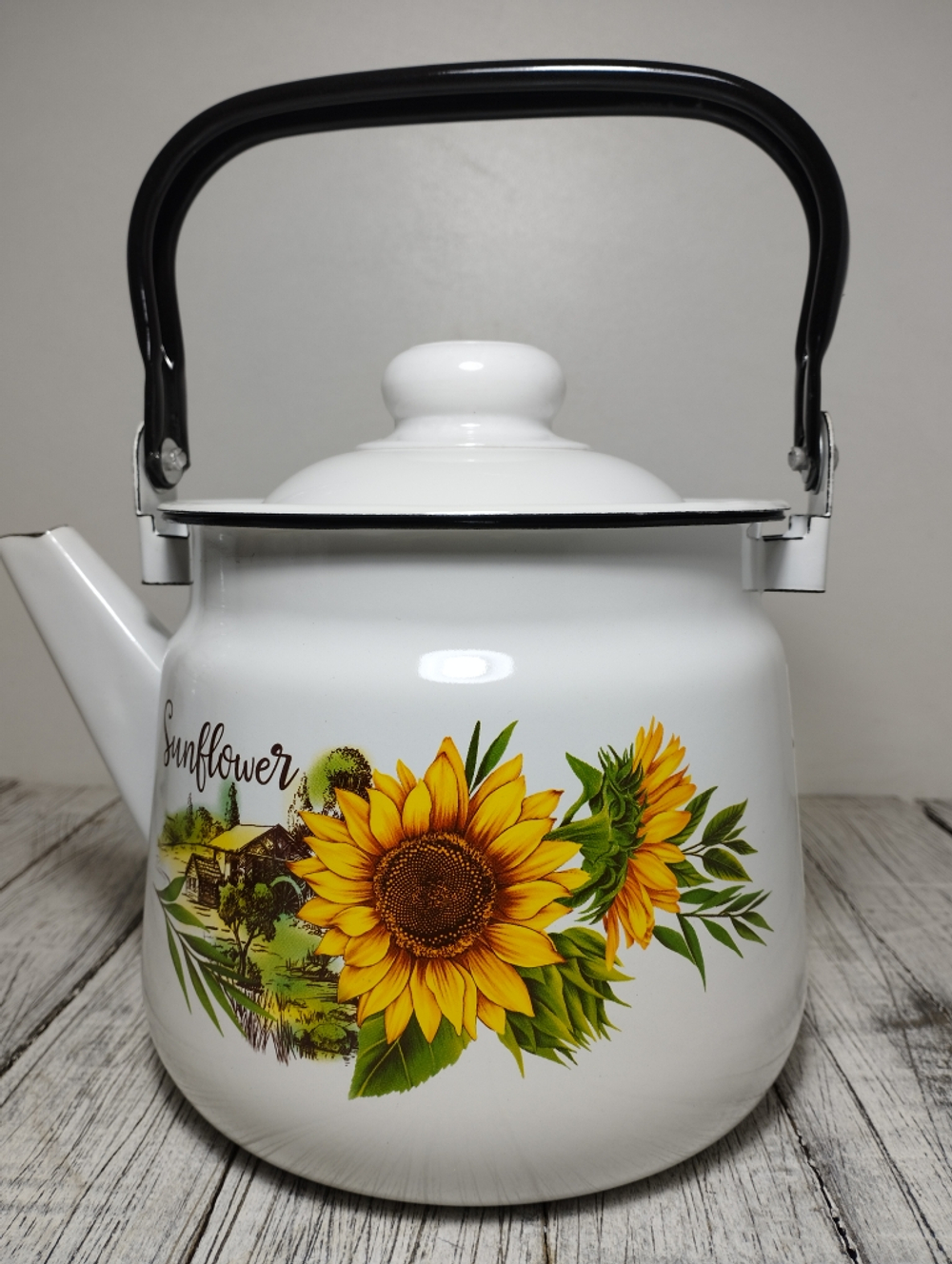 Чайник 2,5 л Декор 2711/4 Подсолнухи