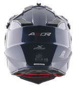 Шлем AXOR X-CROSS DUAL VISOR SC, с визором, цвет синий (L)
