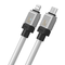 Кабель Baseus Coolplay Series Fast Charging Cable USB Type-C to Lightning 20W 1 м белый (CAKW000002)
