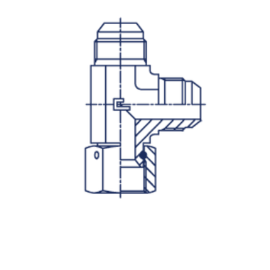 Соединение PNL JIC 9/16" CAST