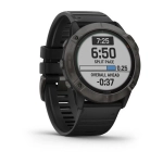 Смарт-часы Garmin Fenix 6X Pro Solar, титановый серый DLC, 010-02157-21