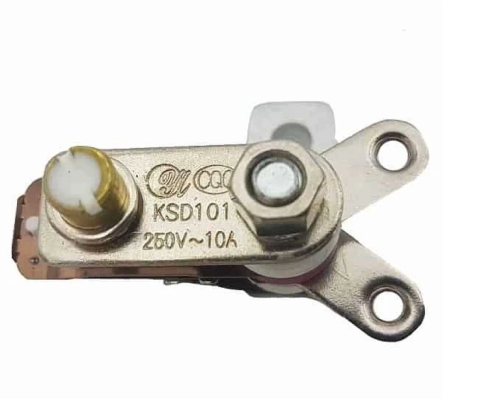 Терморегулятор механический KSD101 / DS-02 (65-250С, 15-20А, 250V) для обогревателей, печей и др
