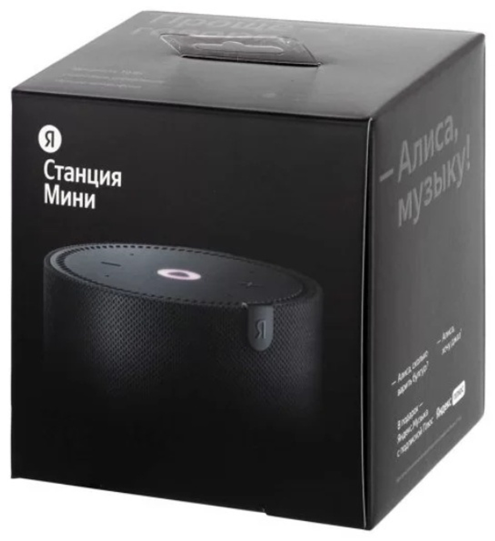 Умная колонка Яндекс Станция Мини 2 YNDX-00021 черный