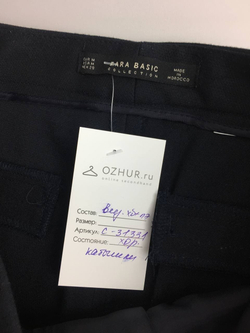 Капри Zara с пуговками на штанинах 46 размер