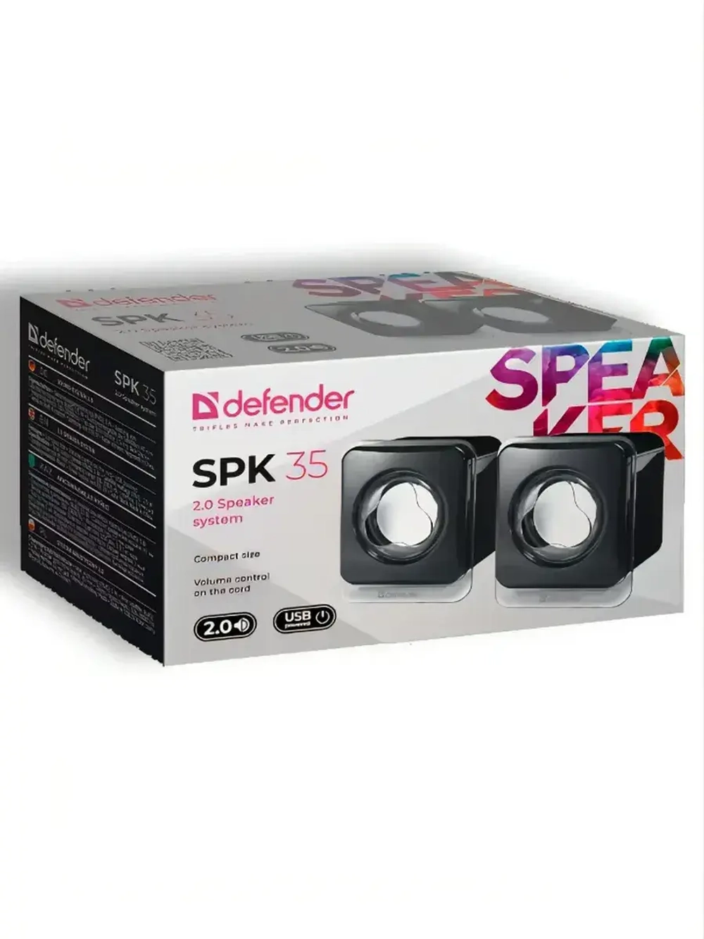 Колонки для компьютера 5 Вт питание USB SPK 35