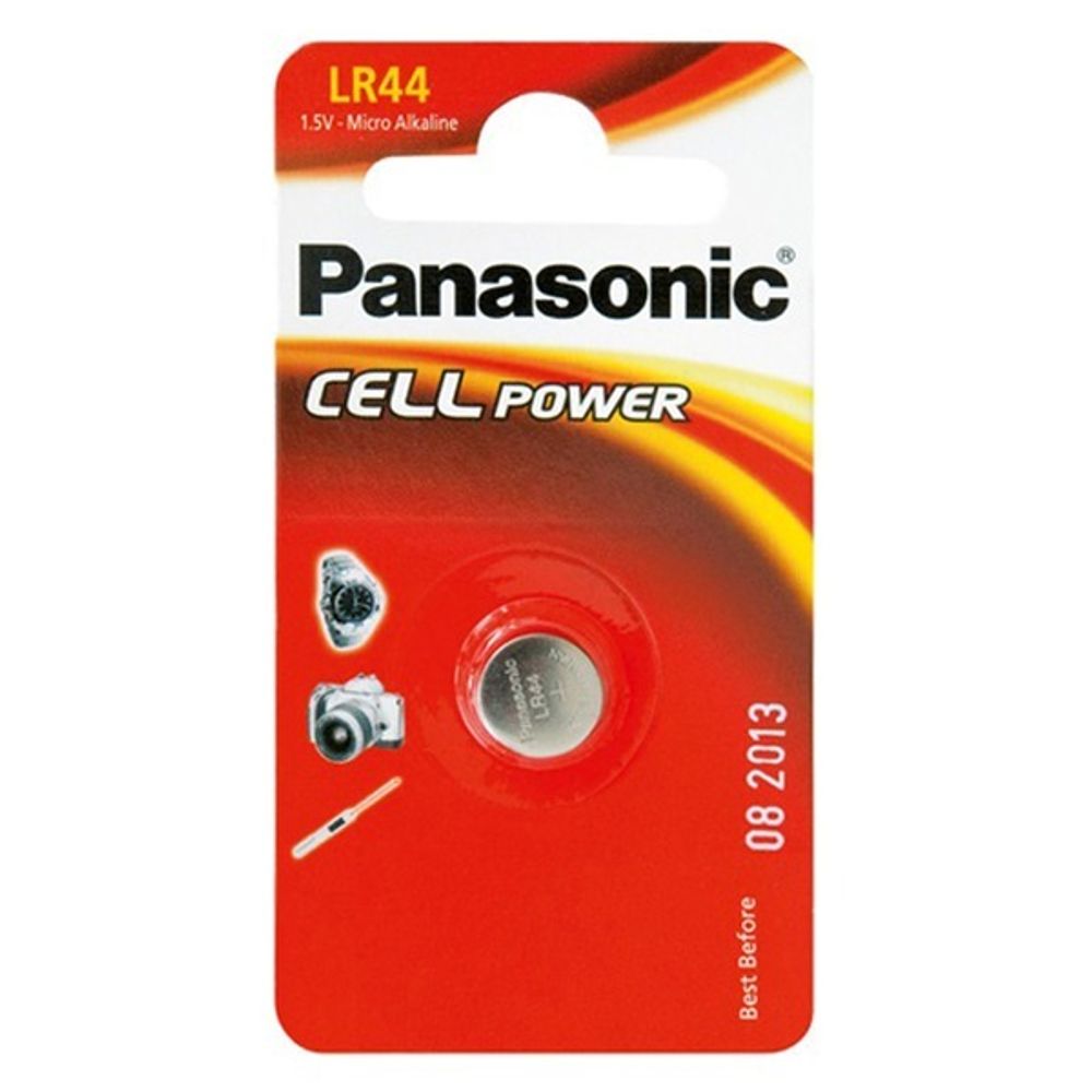 Батарейка Panasonic Micro Alkaline LR-44 щелочная 1 шт