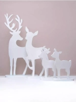Новогодний декор. Набор из четырех оленей (73, 57, 35, 31см)