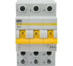 Переключатель трехпозиционный  IEK ВРТ-63 3П 63А  38348