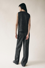 Брюки из рельефной ткани — zw collection