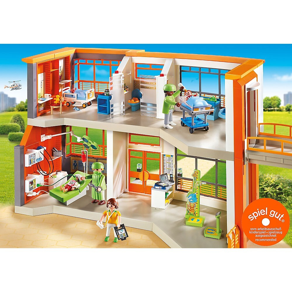 Playmobil - Детская больница City Life с оборудованием 6657 / артикул 6657 / GTIN 4008789066572