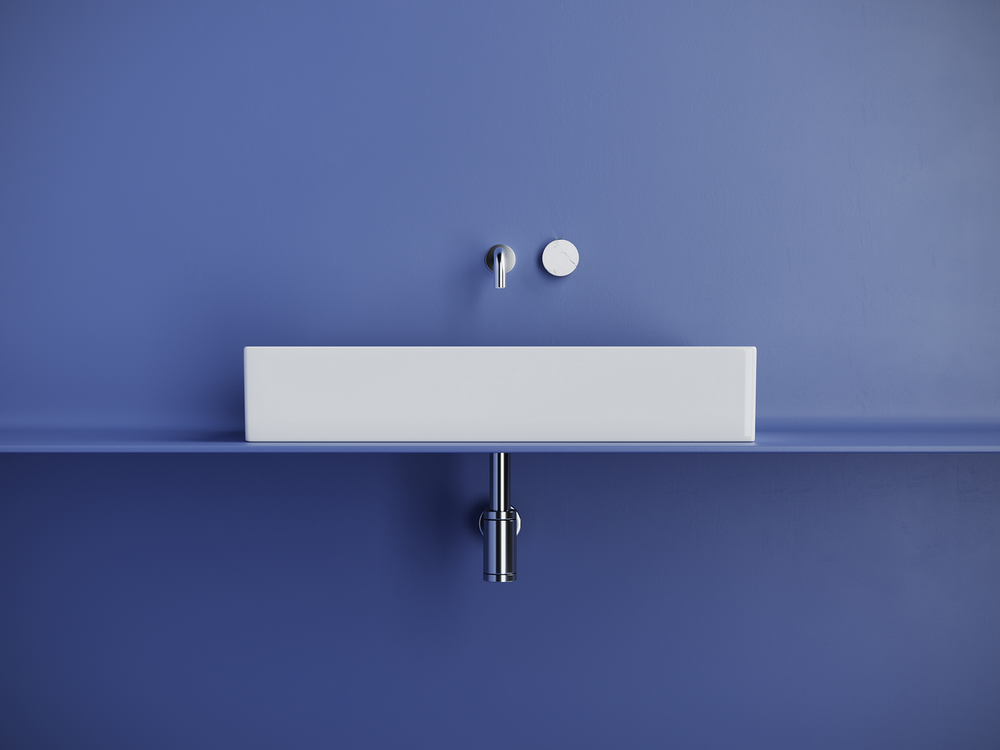 Раковина накладная прямоугольная 701x361x130, цвет белый, арт.CN6071