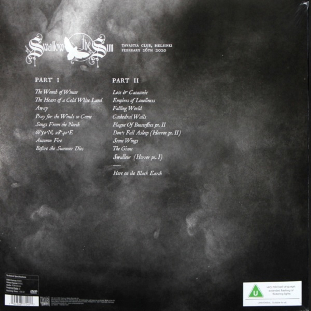 Swallow The Sun / 20 Years Of Gloom Beauty And Despair - Live In Helsinki (3LP+DVD)