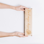 Деревянный Органайзер, короб, футляр для веретена 330 мм. OV3