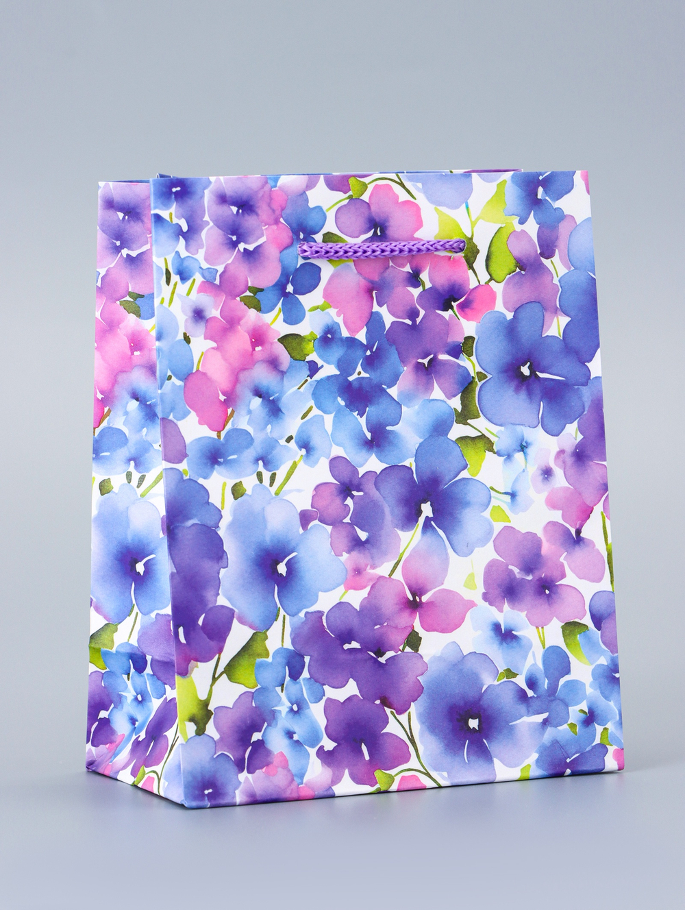 Пакет подарочный ламинированный «Цветочный сад» 11.5×14.5×6.5 см, 10953689, Китай