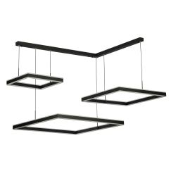 Citilux Дуэт CL719K311 LED Люстра подвесная с пультом Чёрная