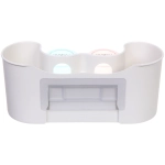 Подставка для умывальных принадлежностей «Универсальная» 2 стакана 6293