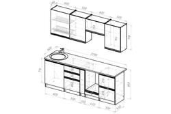 Равенна компакт 2200 мм