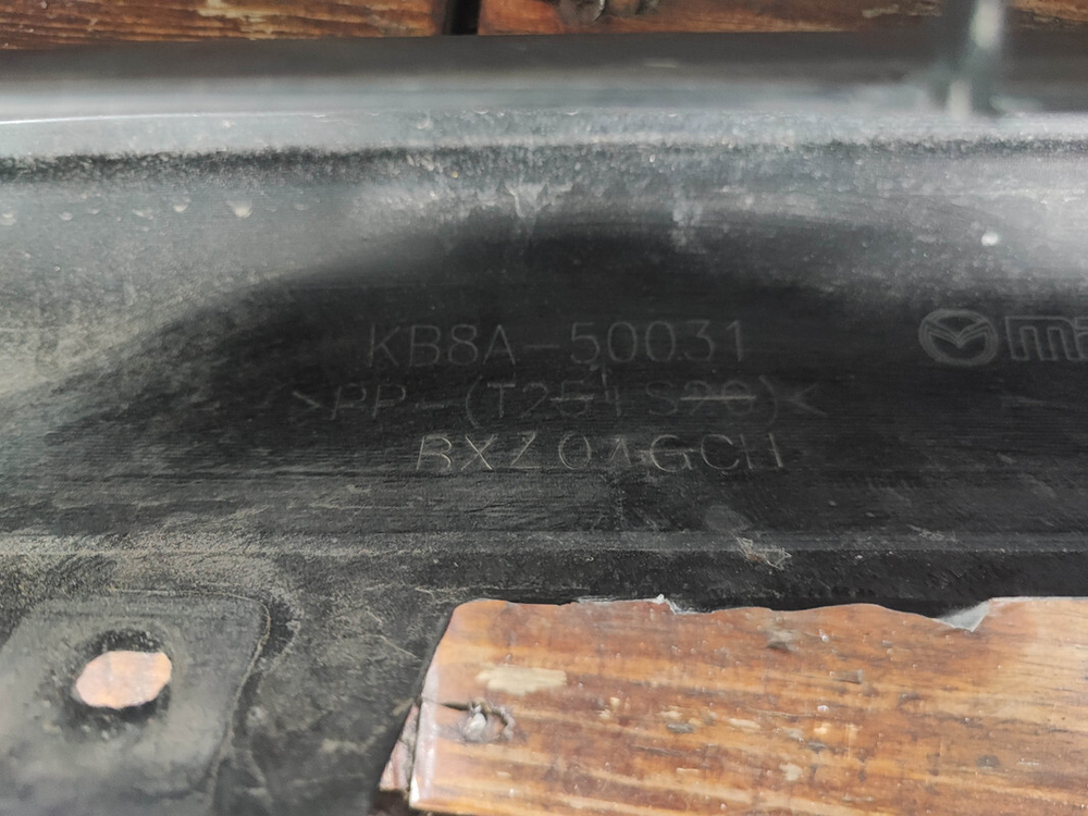 Бампер передний Mazda CX-5 2 (KF) 17-21 Б/У Оригинал KF1B50031E8P